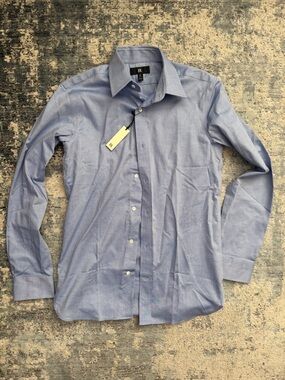 Banana Republic Men's Light Blue Dress Shirt - Slim Fit